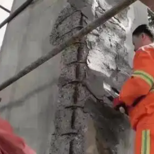 建德梁板柱楼梯空洞蜂窝剥落露筋等表面破损修补用高强聚合物修补砂浆